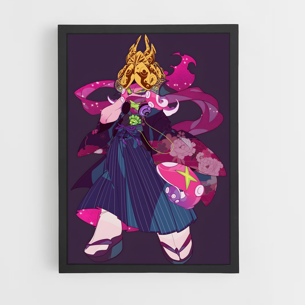 Poster La Danse des Félins – affiche Splatoon (vue 2)